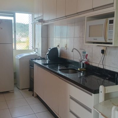 Apartamentos com 44m², 2 quartos, 1 garagem, no bairro Aririu em Palhoça