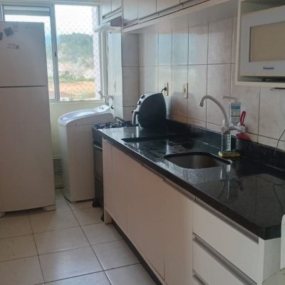 Apartamentos com 44m², 2 quartos, 1 garagem, no bairro Aririu em Palhoça