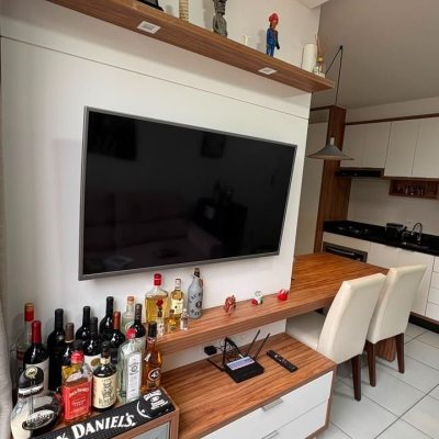 Apartamentos com 46m², 2 quartos, 1 garagem, no bairro Sertão Do Maruim em São José