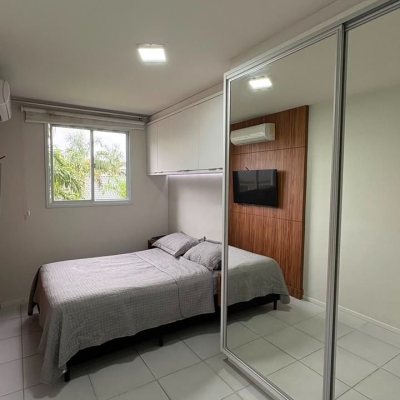 Apartamentos com 46m², 2 quartos, 1 garagem, no bairro Sertão Do Maruim em São José