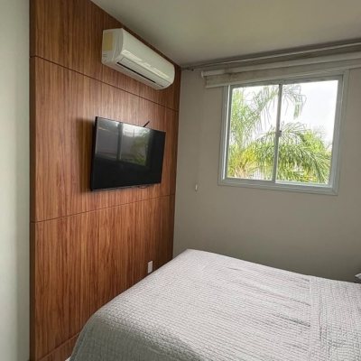 Apartamentos com 46m², 2 quartos, 1 garagem, no bairro Sertão Do Maruim em São José
