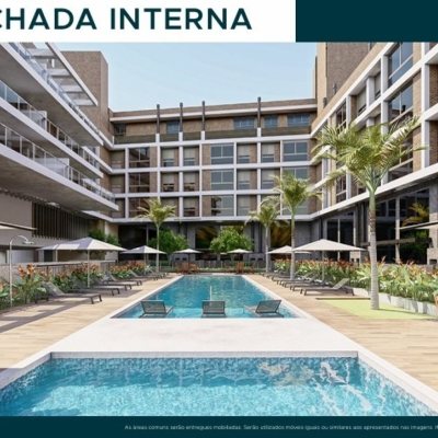 Apartamentos com 70m², 2 quartos (sendo 2 suítes), 1 garagem, no bairro Jurerê em Florianópolis