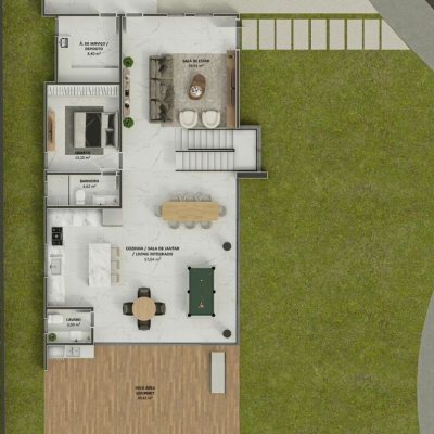 Casa em Condomínio com 370m², 4 quartos (sendo 4 suítes), 5 garagens, no bairro Ingleses do Rio Vermelho em Florianópolis