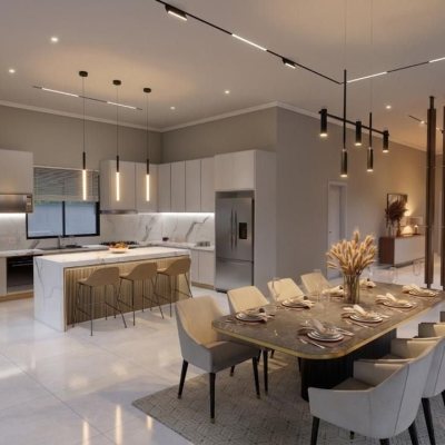 Casa em Condomínio com 370m², 4 quartos (sendo 4 suítes), 5 garagens, no bairro Ingleses do Rio Vermelho em Florianópolis