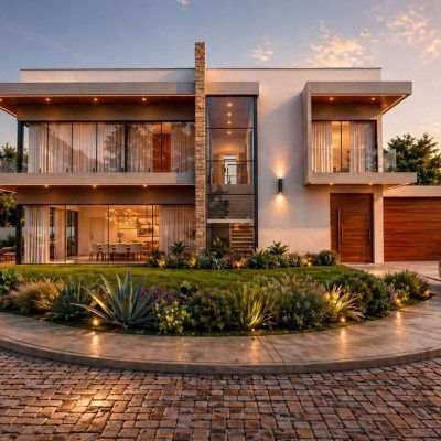 Casa em Condomínio com 370m², 4 quartos (sendo 4 suítes), 5 garagens, no bairro Ingleses do Rio Vermelho em Florianópolis