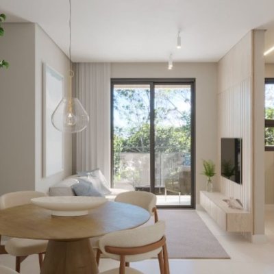 Apartamentos com 60m², 2 quartos (sendo 1 suíte), 1 garagem, no bairro Cacupé em Florianópolis