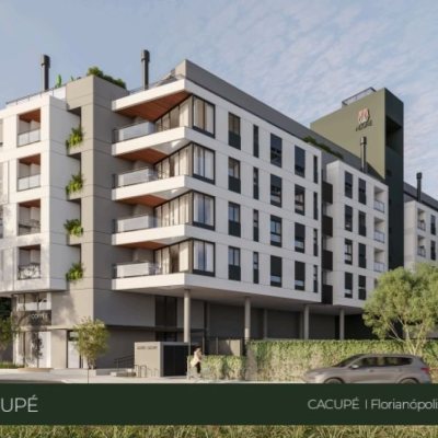 Apartamentos com 105m², 3 quartos (sendo 3 suítes), 1 garagem, no bairro Cacupé em Florianópolis