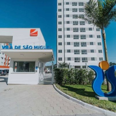 Apartamentos com 50m², 2 quartos, 1 garagem, no bairro Rio Caveiras em Biguaçu