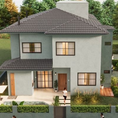 Sobrado Residencial com 165m², 2 quartos, 2 suítes, 2 garagens, no bairro Vargem Grande em Florianópolis