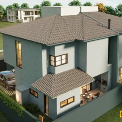 Sobrado Residencial com 165m², 2 quartos, 2 suítes, 2 garagens, no bairro Vargem Grande em Florianópolis