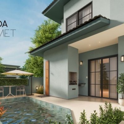 Sobrado Residencial com 165m², 2 quartos, 2 suítes, 2 garagens, no bairro Vargem Grande em Florianópolis