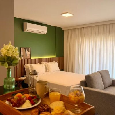 Studio Residencial com 49m², 1 quarto, 1 garagem, no bairro Monte Verde em Florianópolis