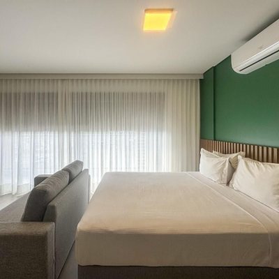 Studio Residencial com 48m², 1 quarto, 1 garagem, no bairro Monte Verde em Florianópolis