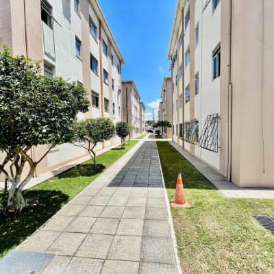 Apartamentos com 48m², 2 quartos, 1 garagem, no bairro Barreiros em São José