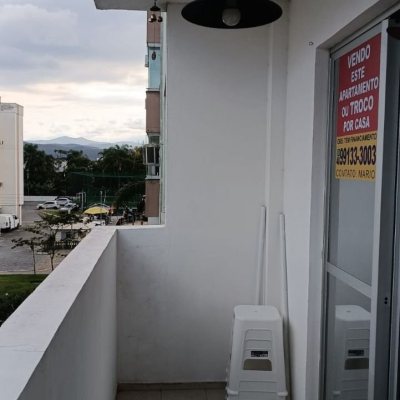 Apartamentos com 54m², 2 quartos, 1 garagem, no bairro Sertão do Maruim em São José