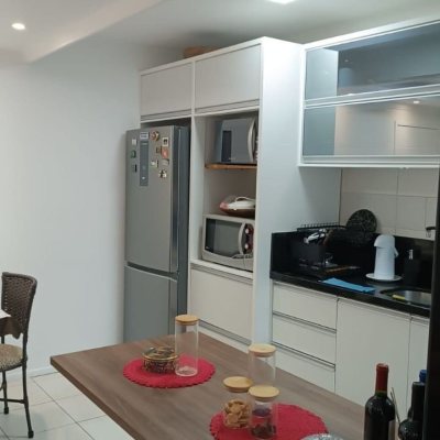 Apartamentos com 54m², 2 quartos, 1 garagem, no bairro Sertão do Maruim em São José