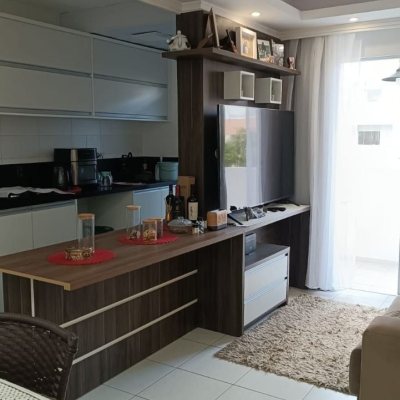 Apartamentos com 54m², 2 quartos, 1 garagem, no bairro Sertão do Maruim em São José