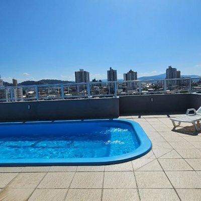 Apartamentos com 70m², 2 quartos, 1 garagem, no bairro Barreiros em São José