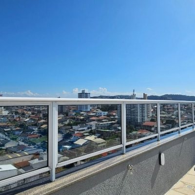 Apartamentos com 70m², 2 quartos, 1 garagem, no bairro Barreiros em São José