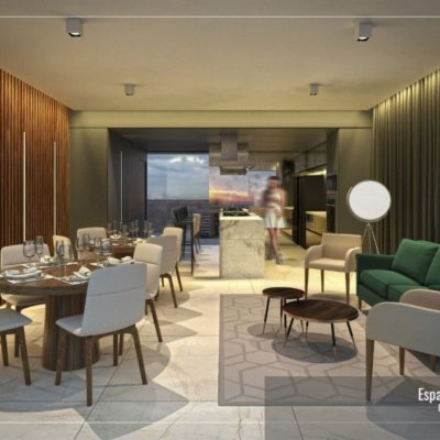 Apartamentos com 152m², 3 quartos, 3 suítes, 3 garagens, no bairro Centro em Florianópolis