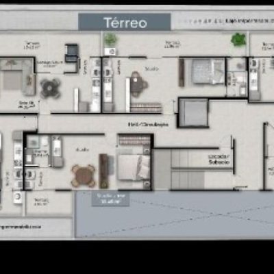 Apartamentos com 64m², 2 quartos, 1 garagem, no bairro Carvoeira em Florianópolis