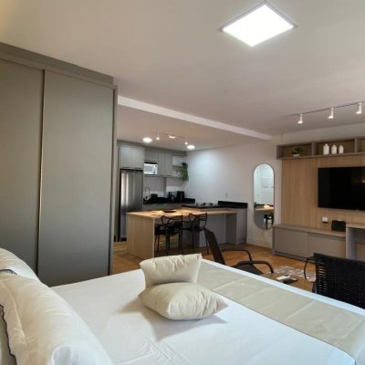 Apartamentos com 49m², 1 quarto, 1 suíte, 1 garagem, no bairro Saco Grande em Florianópolis