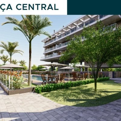 Apartamentos com 74m², 2 quartos, 2 suítes, 1 garagem, no bairro Jurerê em Florianópolis