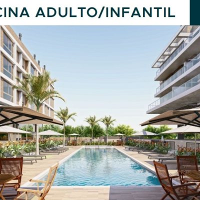 Apartamentos com 74m², 2 quartos, 2 suítes, 1 garagem, no bairro Jurerê em Florianópolis