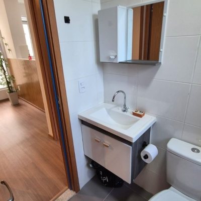 Apartamentos com 43m², 2 quartos, 1 garagem, no bairro Forquilhas em São José