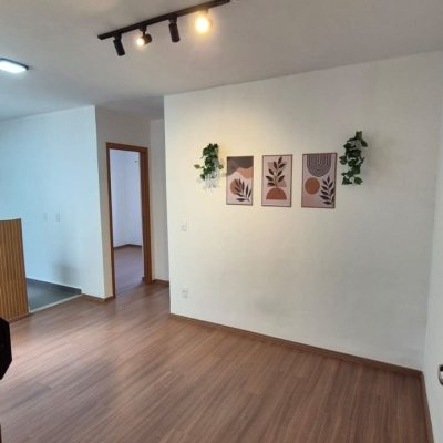 Apartamentos com 43m², 2 quartos, 1 garagem, no bairro Forquilhas em São José