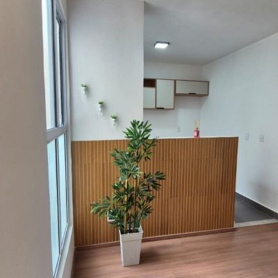 Apartamentos com 43m², 2 quartos, 1 garagem, no bairro Forquilhas em São José