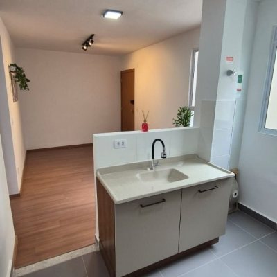 Apartamentos com 43m², 2 quartos, 1 garagem, no bairro Forquilhas em São José