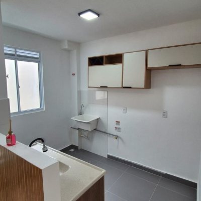 Apartamentos com 43m², 2 quartos, 1 garagem, no bairro Forquilhas em São José