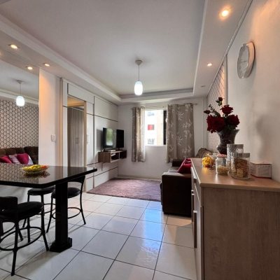 Apartamentos com 45m², 2 quartos, 1 garagem, no bairro Fundos em Biguaçu