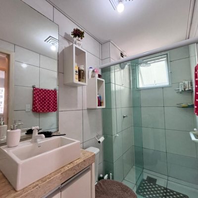 Apartamentos com 45m², 2 quartos, 1 garagem, no bairro Fundos em Biguaçu