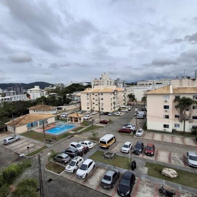 Apartamentos com 62m², 2 quartos, 1 garagem, no bairro Areias em São José