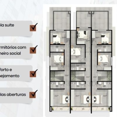 Sobrado Residencial com 130m², 3 quartos, 1 suíte, 1 garagem, no bairro Ingleses do Rio Vermelho em Floranópolis