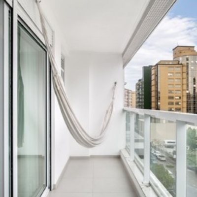 Studio Residencial com 52m², 1 quarto, 2 garagens, no bairro Centro em Florianópolis