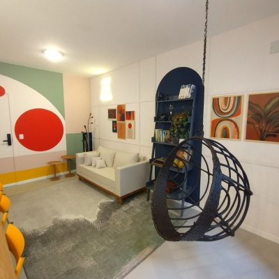 Apartamentos com 47m², 1 quarto, 1 garagem, no bairro Centro em Florianópolis