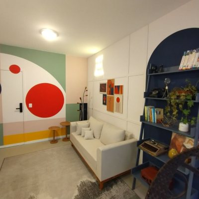 Apartamentos com 47m², 1 quarto, 1 garagem, no bairro Centro em Florianópolis