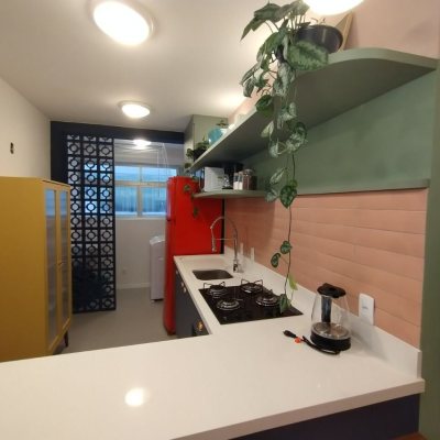 Apartamentos com 47m², 1 quarto, 1 garagem, no bairro Centro em Florianópolis