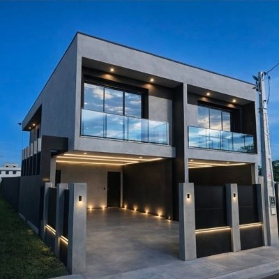 Casa Residencial com 161m², 3 quartos, 1 suíte, 2 garagens, no bairro Sertão Do Maruim em São José