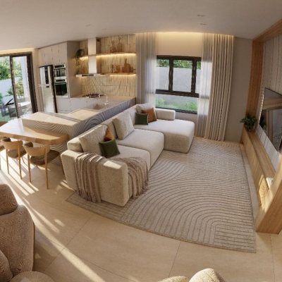 Casa Residencial com 144m², 3 quartos, 3 suítes, 2 garagens, no bairro Cachoeira Do Bom Jesus em Florianópolis