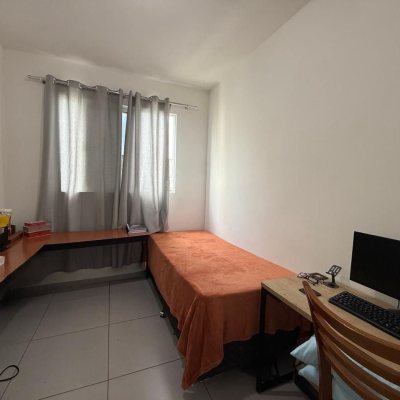 Apartamentos com 66m², 2 quartos, 1 garagem, no bairro Pedra Branca em Palhoça