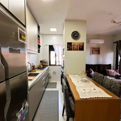 Apartamentos com 56m², 2 quartos, 1 garagem, no bairro Ponte Do Imaruim em Palhoça