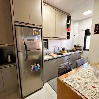 Apartamentos com 56m², 2 quartos, 1 garagem, no bairro Ponte Do Imaruim em Palhoça