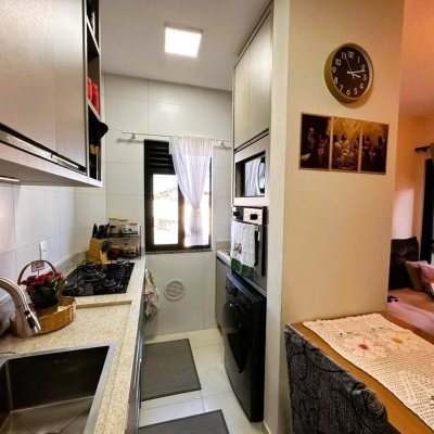 Apartamentos com 56m², 2 quartos, 1 garagem, no bairro Ponte Do Imaruim em Palhoça