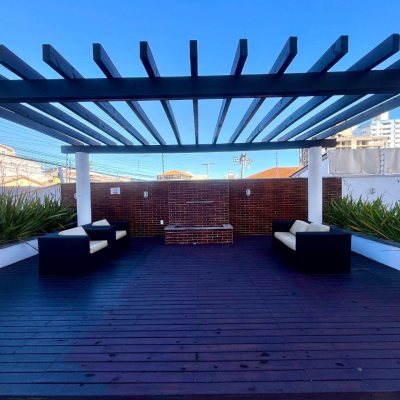 Apartamentos com 57m², 2 quartos, 1 garagem, no bairro Barreiros em São José