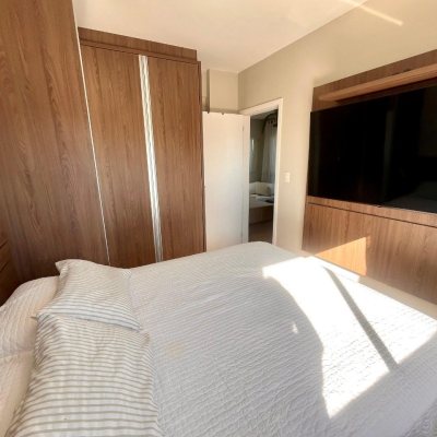 Apartamentos com 57m², 2 quartos, 1 garagem, no bairro Barreiros em São José