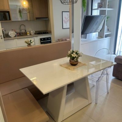 Apartamentos com 71m², 1 quarto, 1 garagem, no bairro Carvoeira em Florianópolis